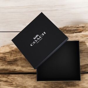 Coach Black Luxury Box-EUC